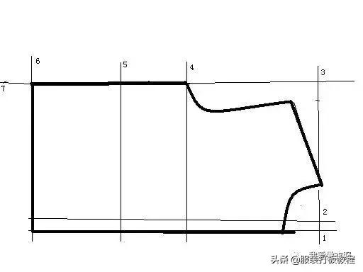 很适合新手学习的服装裁剪方法,服装裁剪教学新手入门零基础