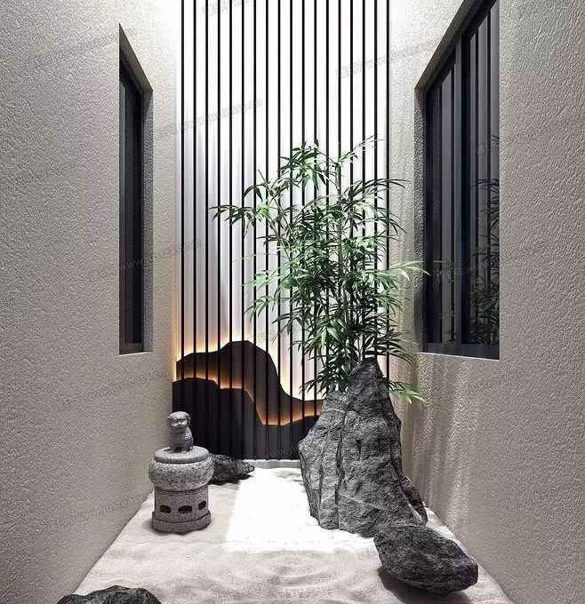 室内做的景观,室内景观打造过程