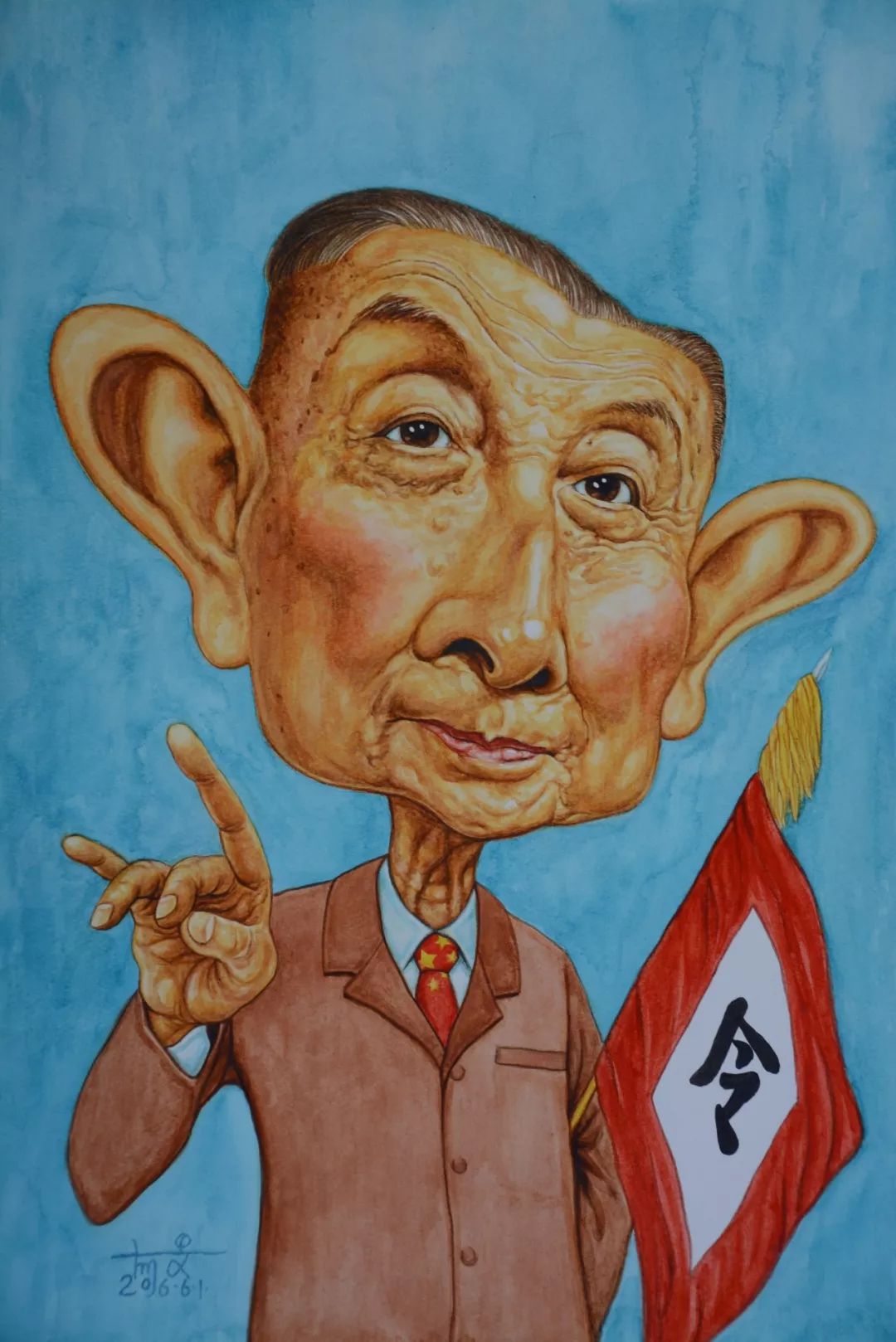 子鼠国画作品欣赏,金鼠迎春绘画图片