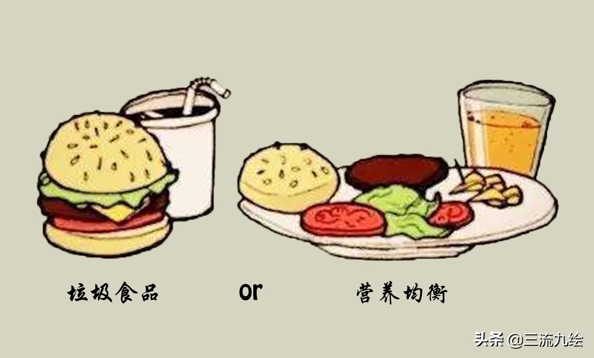 汉堡是垃圾食品还是健康食物,汉堡营养均衡为什么是垃圾食品