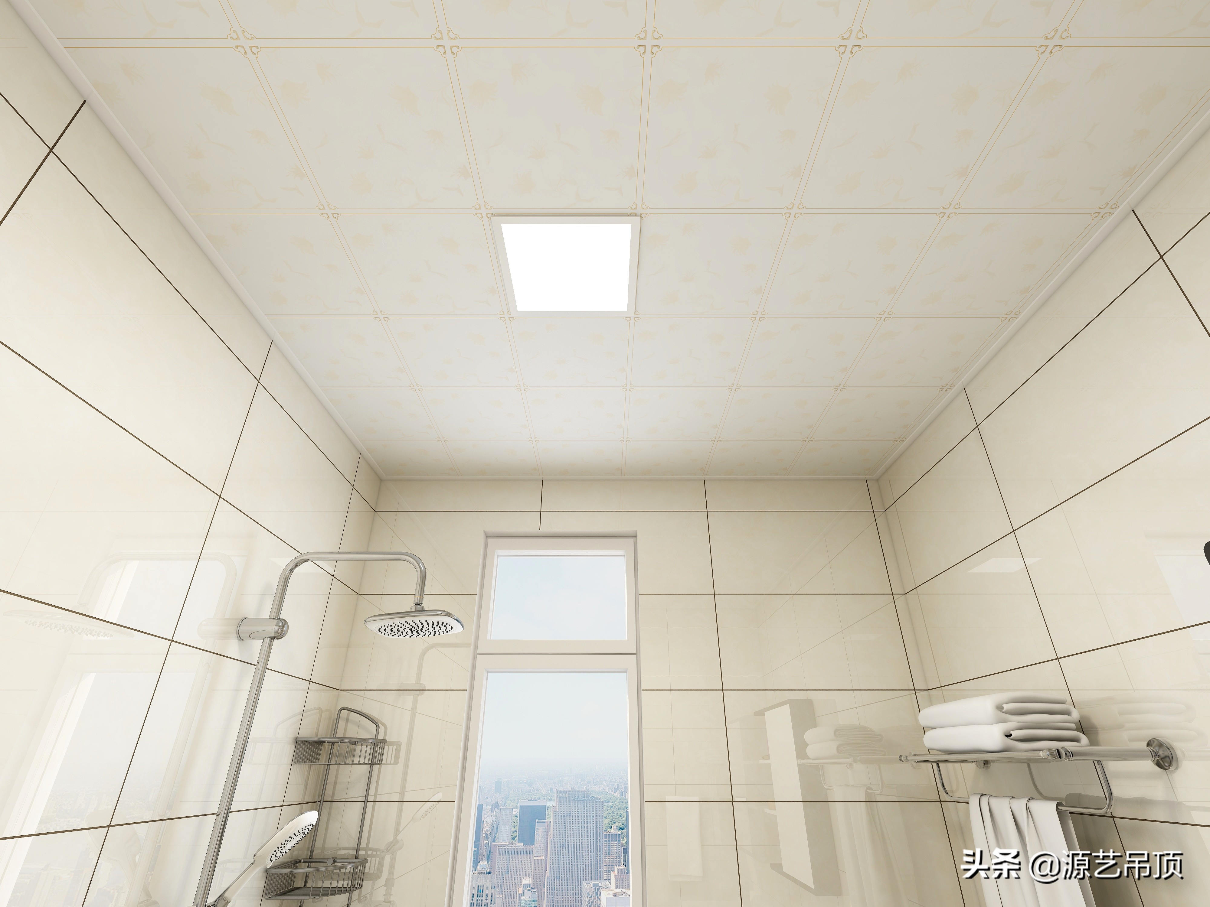 卫生间铝扣板吊顶有塑料味,厕所吊顶铝扣板怎么去霉