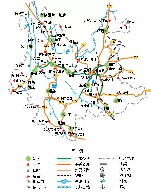 全国各地旅游地图超级攻略,全国旅游地图自驾游