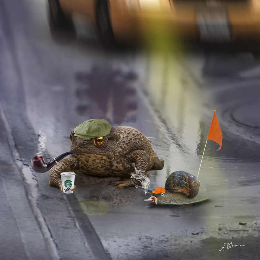 创意ps合成视频大全,ps教程创意合成脑洞大开海报教程