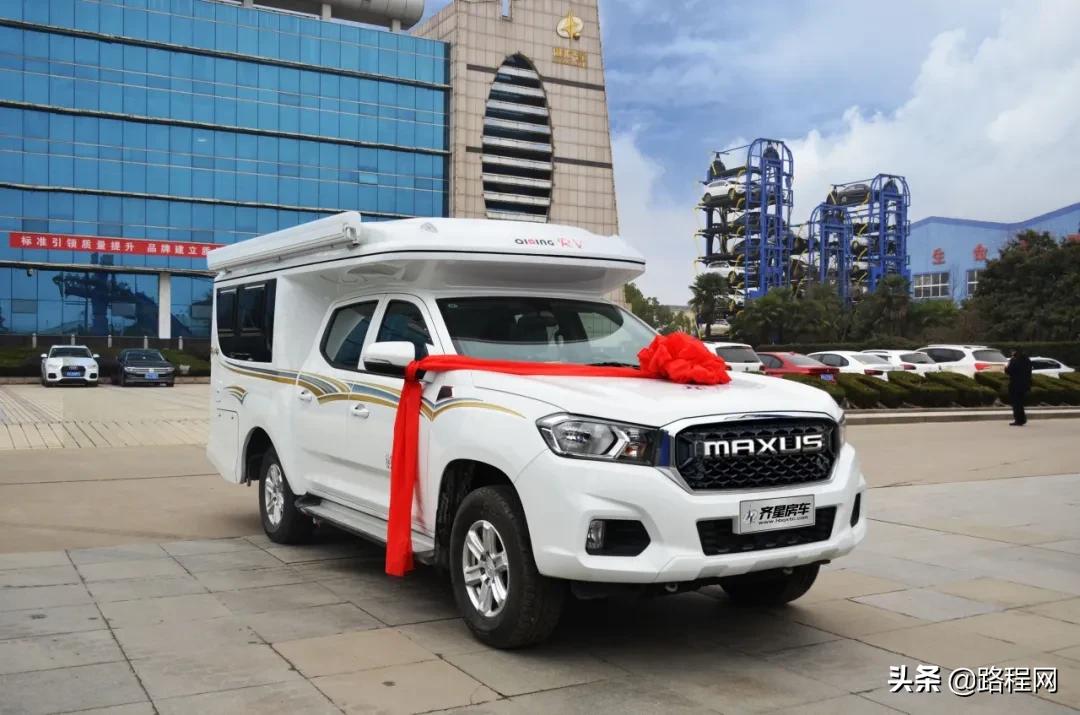 2023款五十铃d-max四驱硬升顶房车,双排皮卡软升顶房车最新款