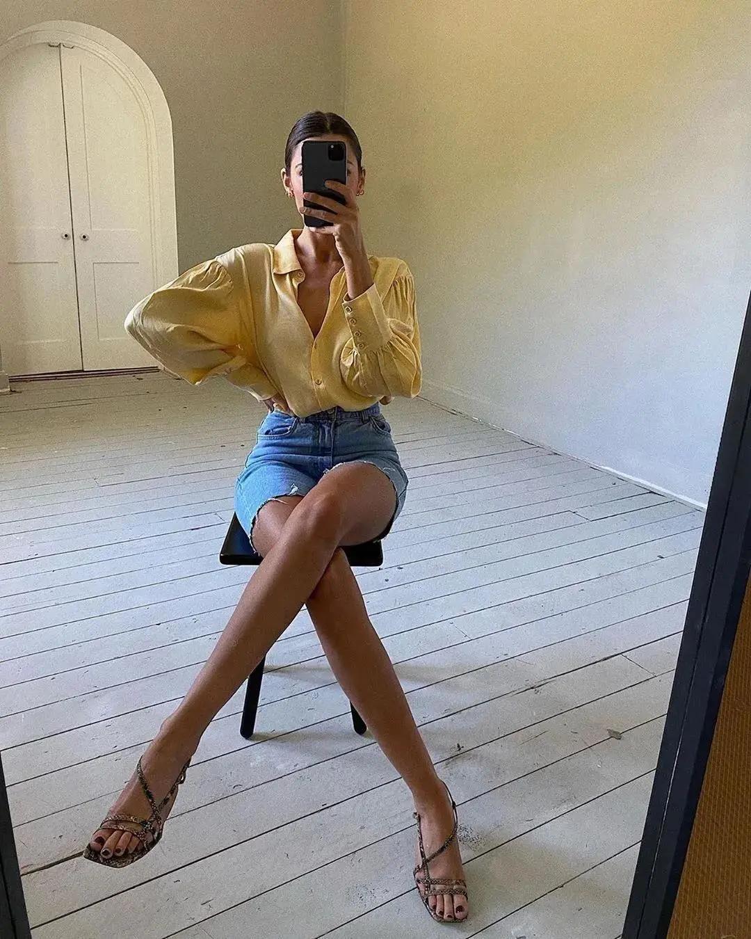 h型春秋甜酷辣妹风穿搭,秋冬纯欲辣妹风穿搭套装