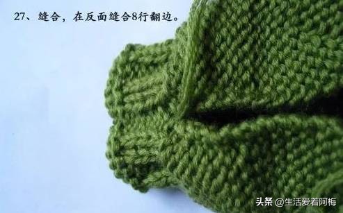 钩织宝宝鞋教程视频棒针,婴儿鞋编织教程初学棒针简单易学