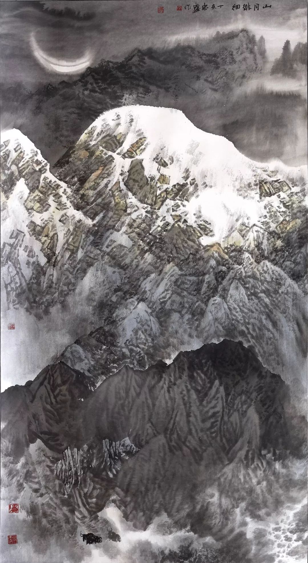 当代中国画名家作品欣赏,水墨丹青当代中国画名家