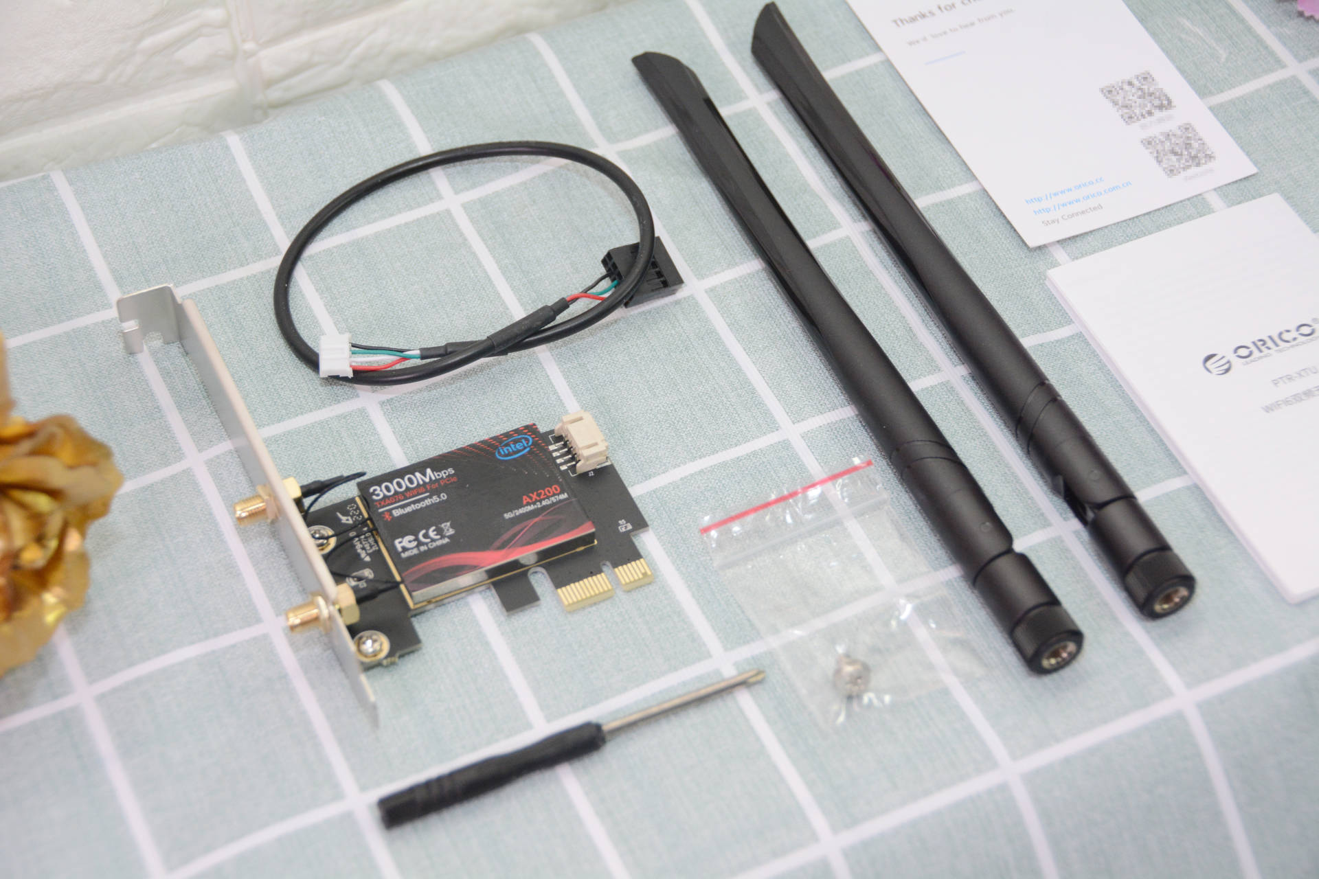 奥睿科外置网卡,千兆usb无线网卡奥睿科