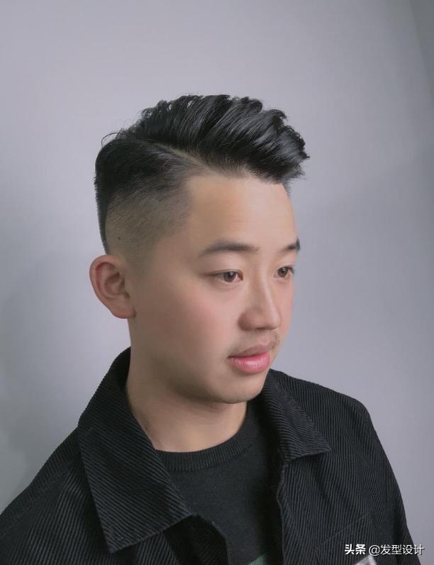 男士毛寸发型图解2020流行短发,30-40岁男士方脸短发发型稳重