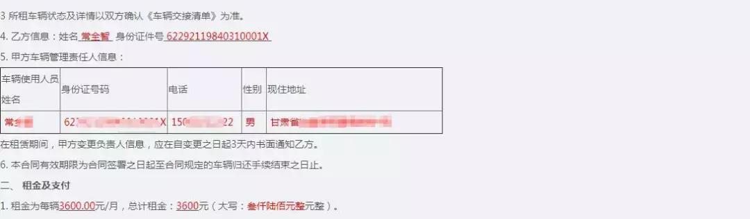 汽车租赁合同模式,个人与公司汽车租赁合同
