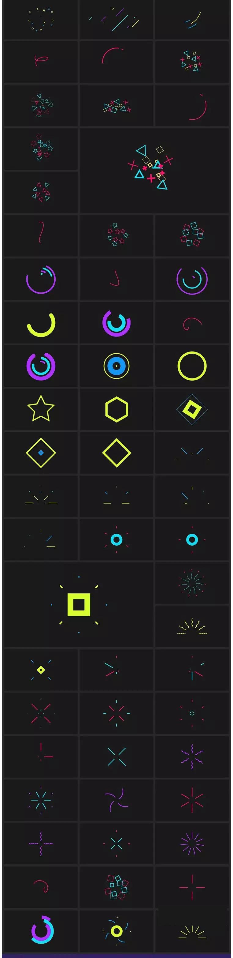 「最新AE/PR预设」750组视频时尚包装AE脚本+PR预设：文字......