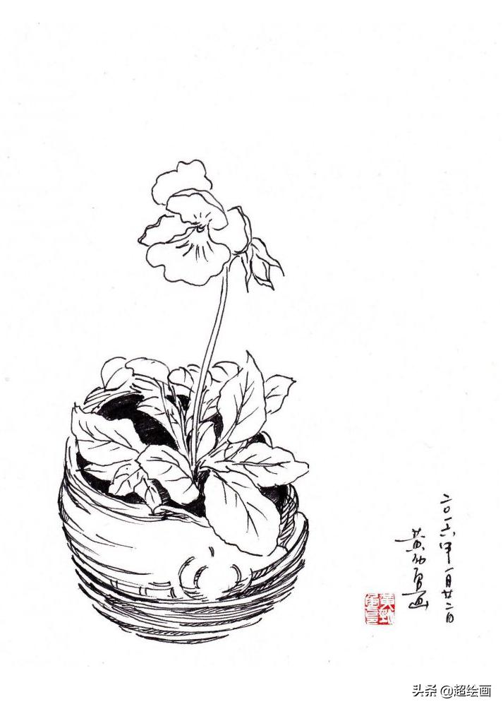 十大顶级钢笔画速写,钢笔速写100幅图片