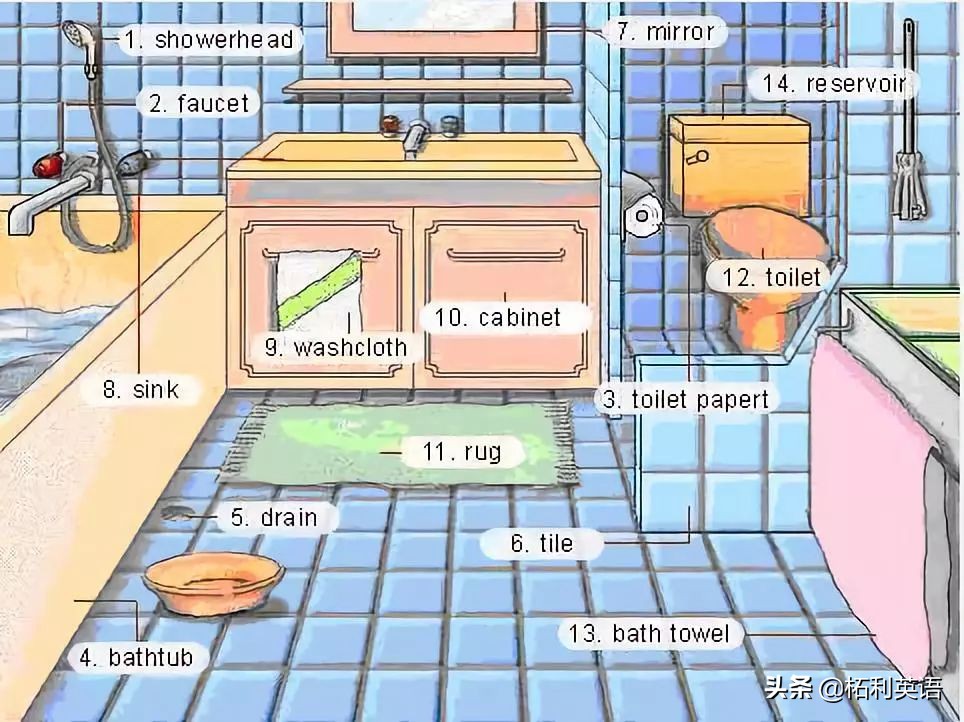36张图记住英文生活用词,3-6岁儿童必背英语24个单词