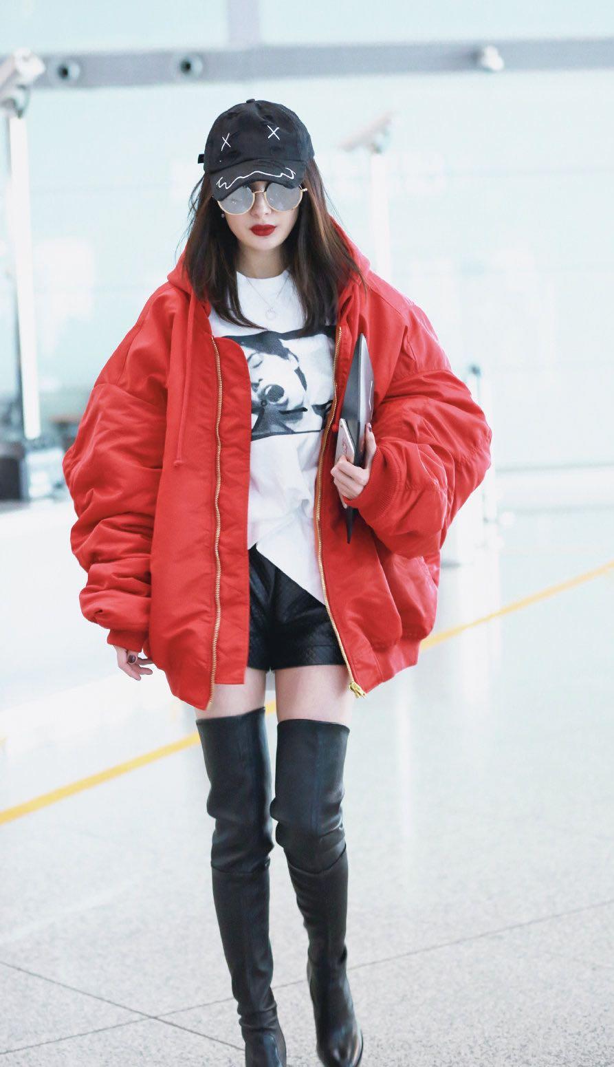 杨幂杂志手绘图,杨幂手绘时尚