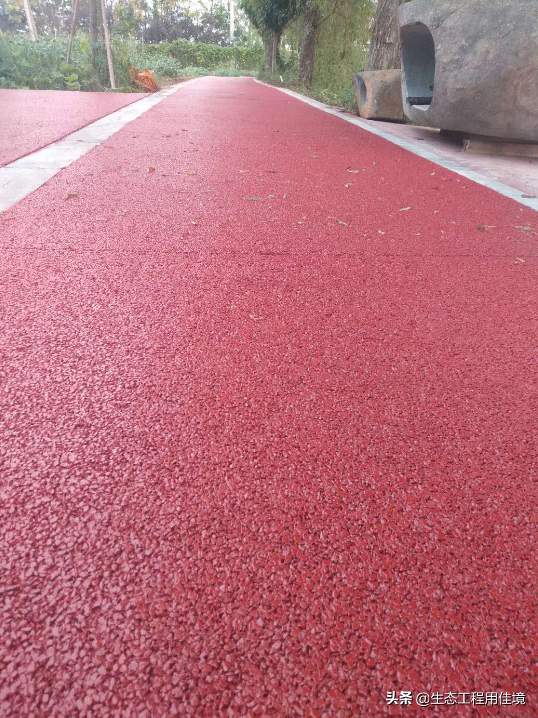 彩色混凝土透水路面施工工艺,透水混凝土施工要点