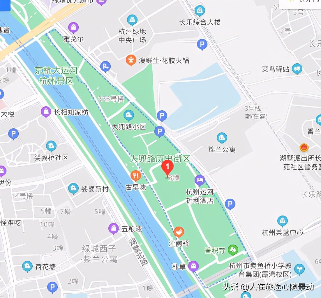 杭州拱墅区旅游景点推荐,拱墅区景点游览地图