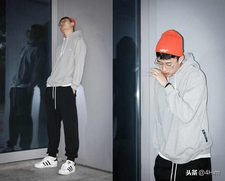 专卖店阿迪加绒加厚卫衣卫裤套装,卫衣打底卫裤加绒加厚套装