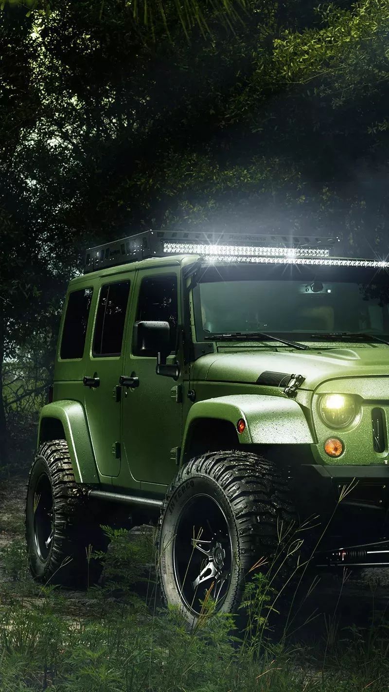 牧马人壁纸4k超清全面屏,牧马人壁纸全屏越野车男人专用