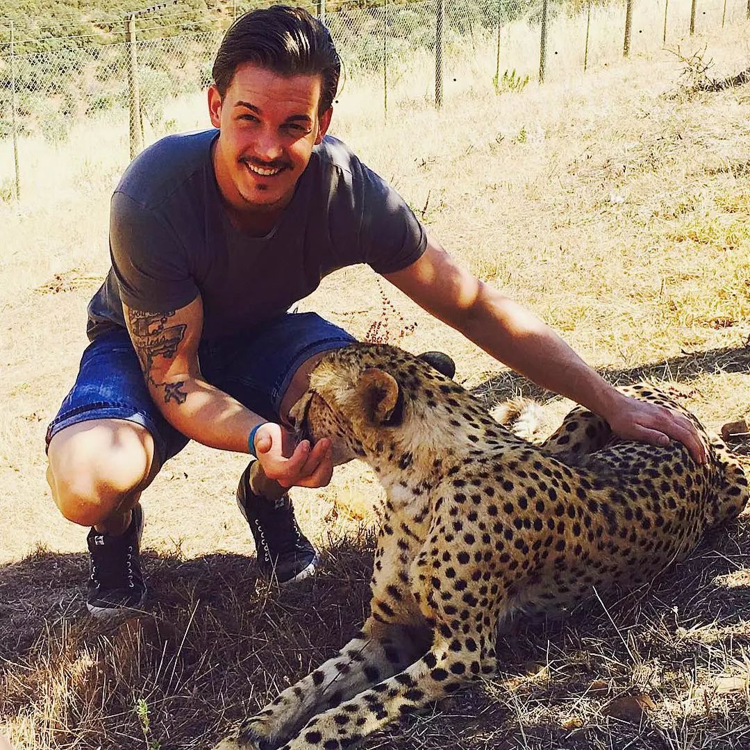 放弃百万年薪，去非洲撸猫？长腿版小李子引63w人舔屏：看我看我