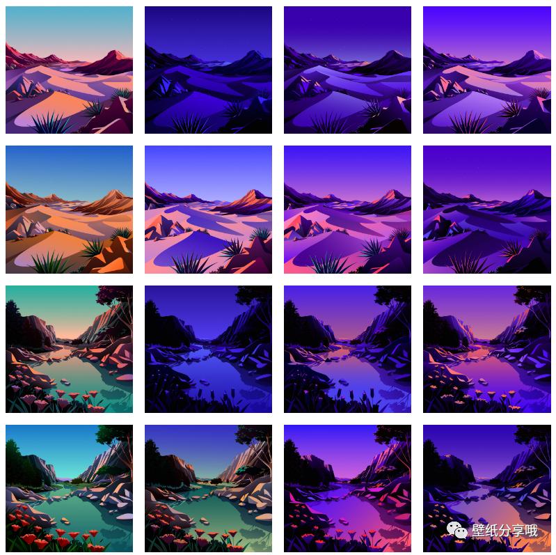 6K壁纸了解一下~来自苹果最新电脑系统BigSur原生提取