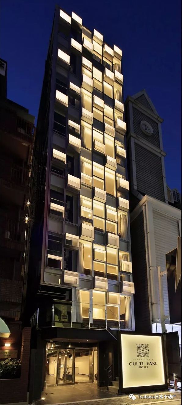 她在大阪买地并找建筑公司造了一家酒店