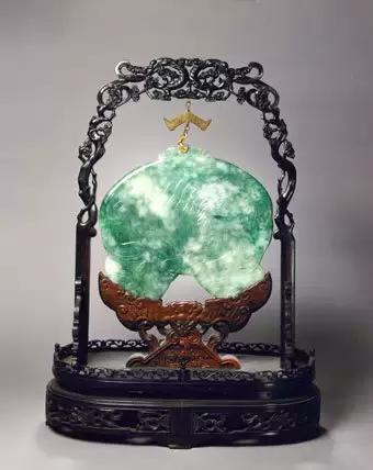 故宫博物院收藏的三彩翡翠,故宫翡翠玉石图片大全欣赏