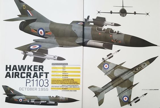 滚回绘图板-航空史上那些被淘汰的方案26-霍克P.1103/1121
