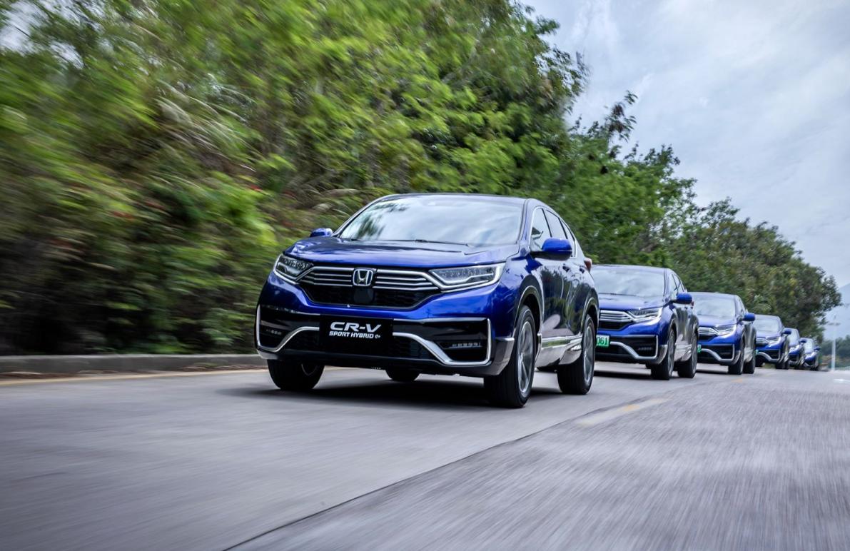 cr-v锐混动实测油耗,试驾crv油耗1.5t