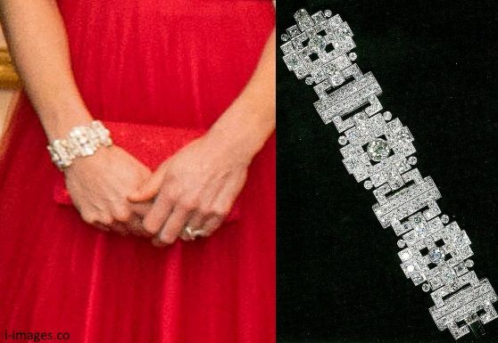 凯特王妃从女王借珠宝,凯特王妃最新出席活动戴的珠宝