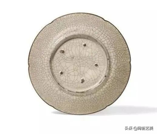 哥窑七星盘真品价格,50万左右的哥窑盘