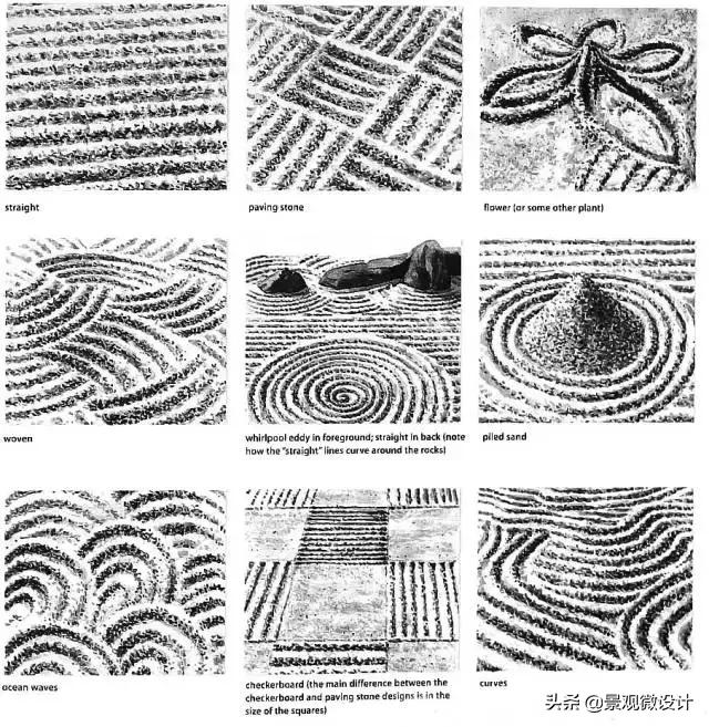 日本最有名枯山水庭院,日本枯山水效果图