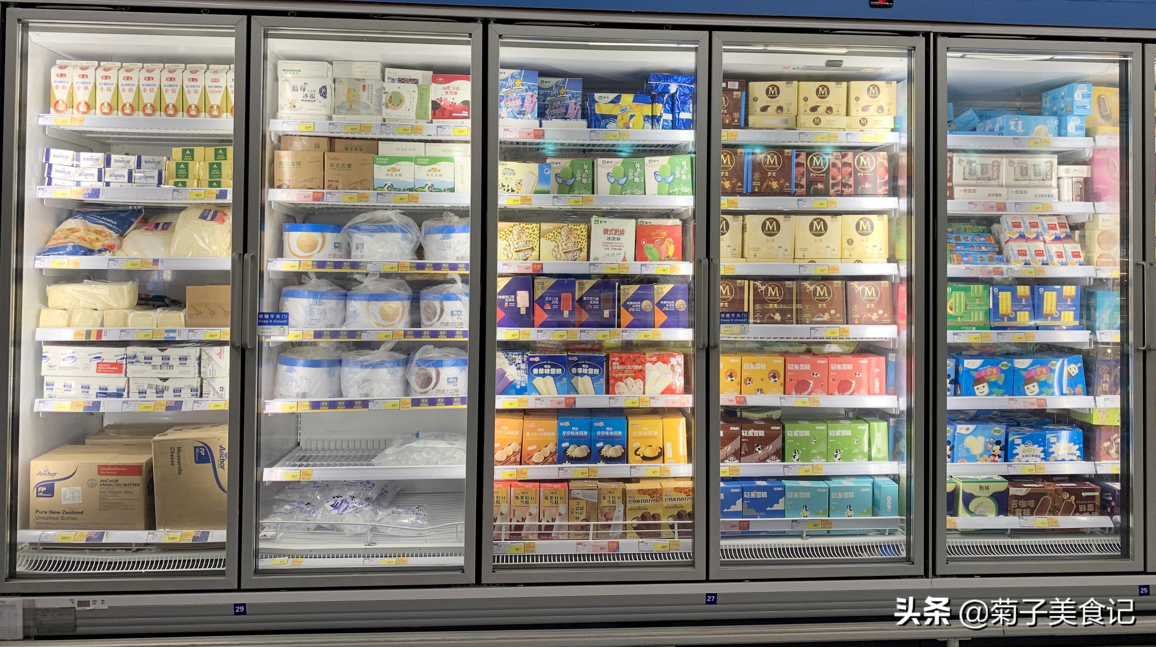 夏天少不了的冰淇淋,夏天雪糕冰淇淋