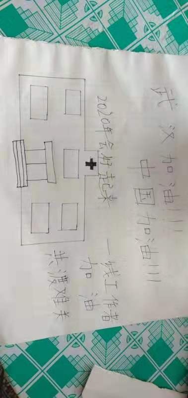 “青”力奉献，战“疫”有我，金普新区大学生手绘祝福为武汉加油