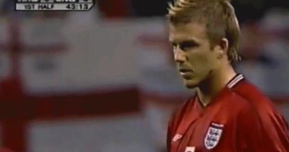 贝克汉姆发型万人迷,万人迷贝克汉姆2003