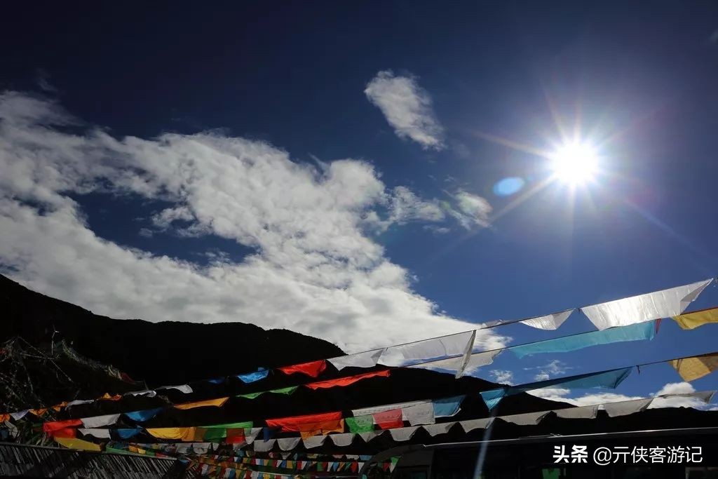 我竟然在*藏西**的冬天，竞遇到了如此多的仙境