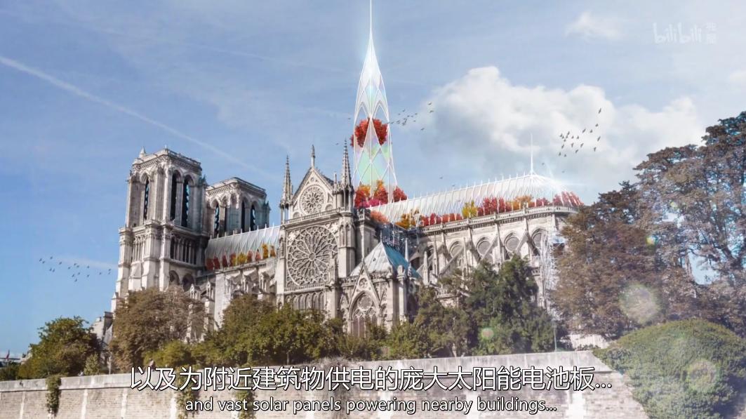 被大火烧毁的法国建筑,法国地标建筑着火