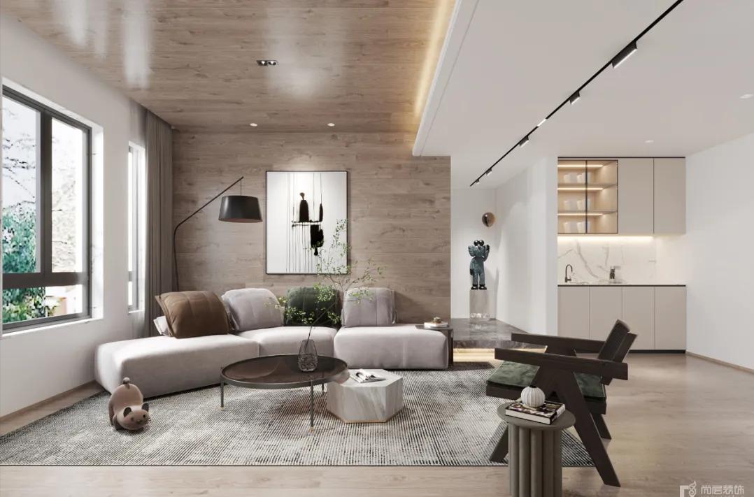 金色宝坻500m²|淡薄随性,在闲寂质朴的空间中领略岁月的沉静逸趣