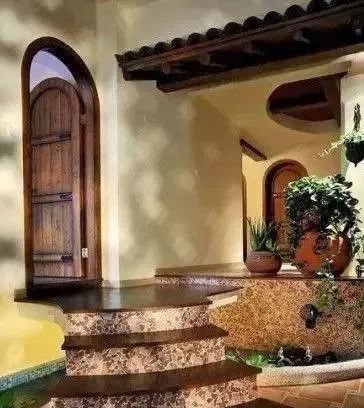 庭院花园石材地板铺设效果,私家庭院最流行的4大铺装方式