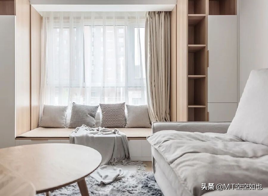 原木风空间营造的温馨气质,原木清爽灵动空间