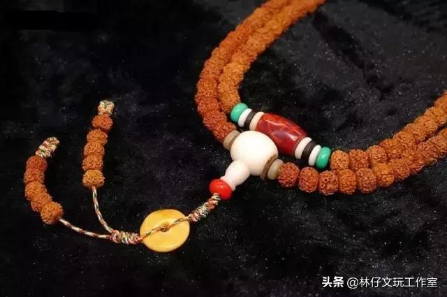 佛珠手串中间绳结打法,小佛珠手串怎么穿绳打结