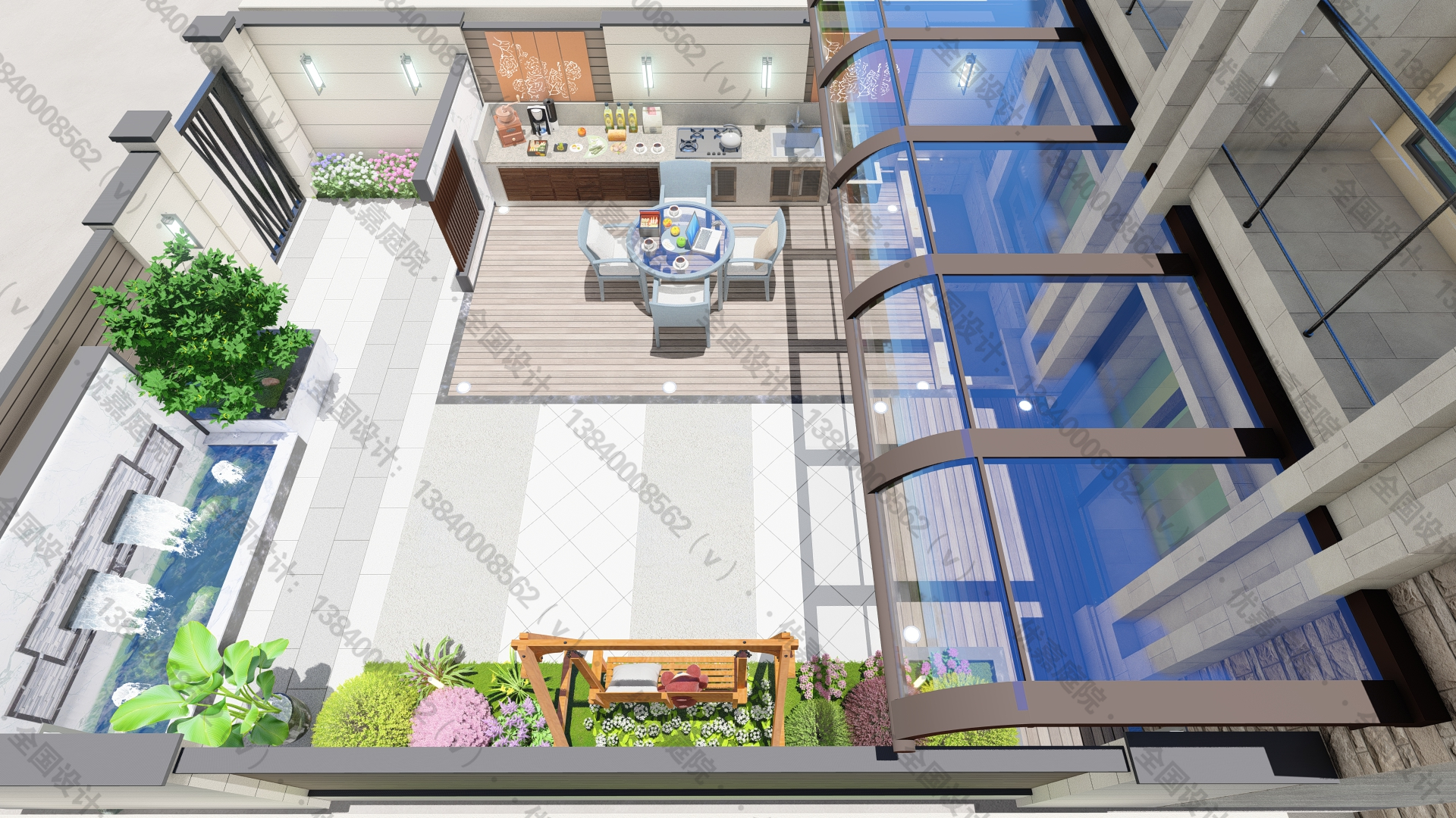 小院子如何设计合理,院子顶部私密性设计