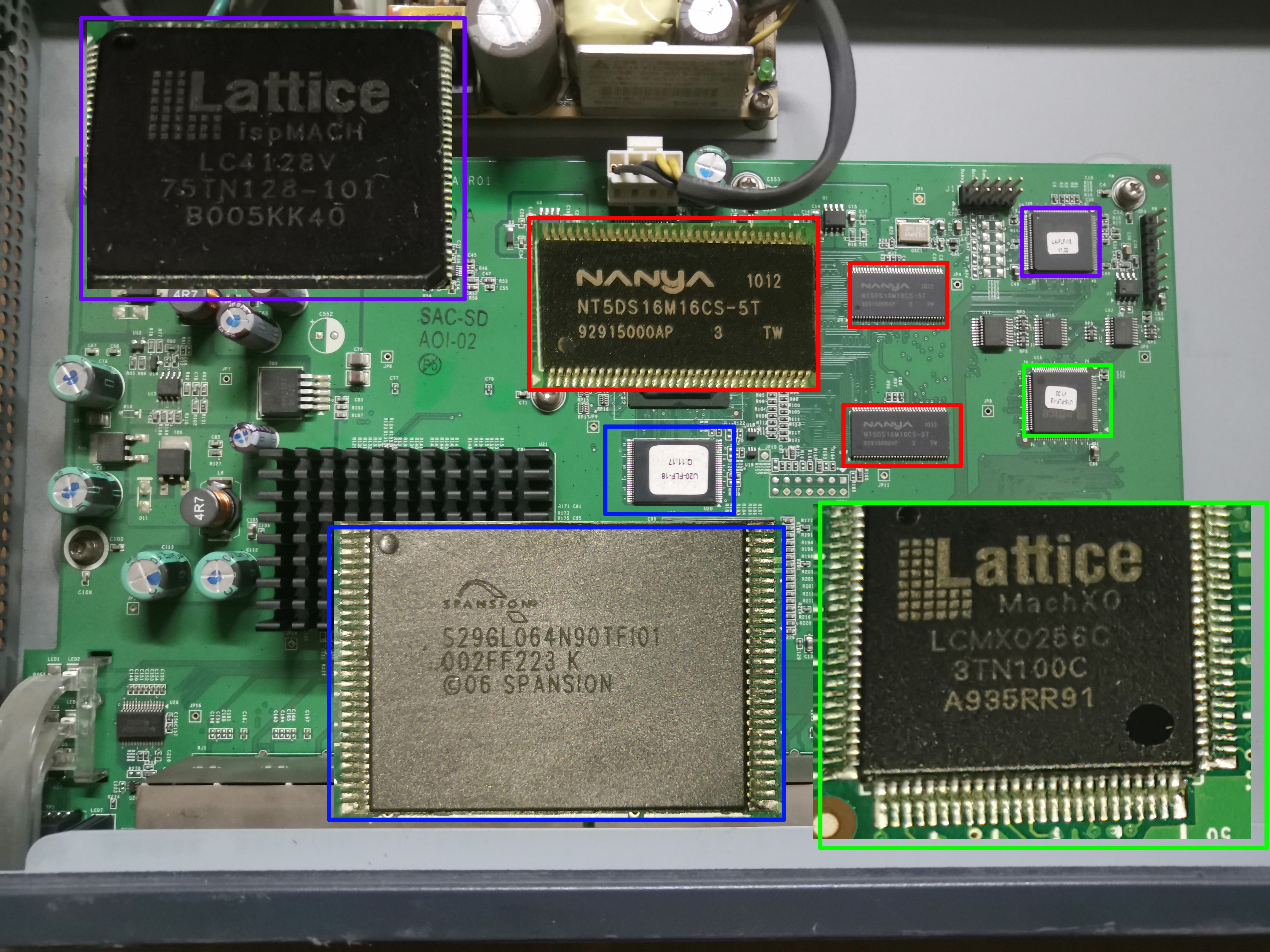 拆解HPProCurveSwitch2510-24,J9019A交换机