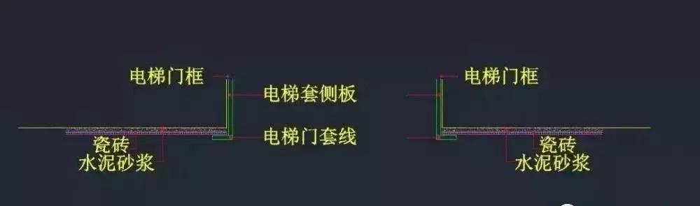 石材电梯门套施工图片,干货大理石电梯门套安装教程图解