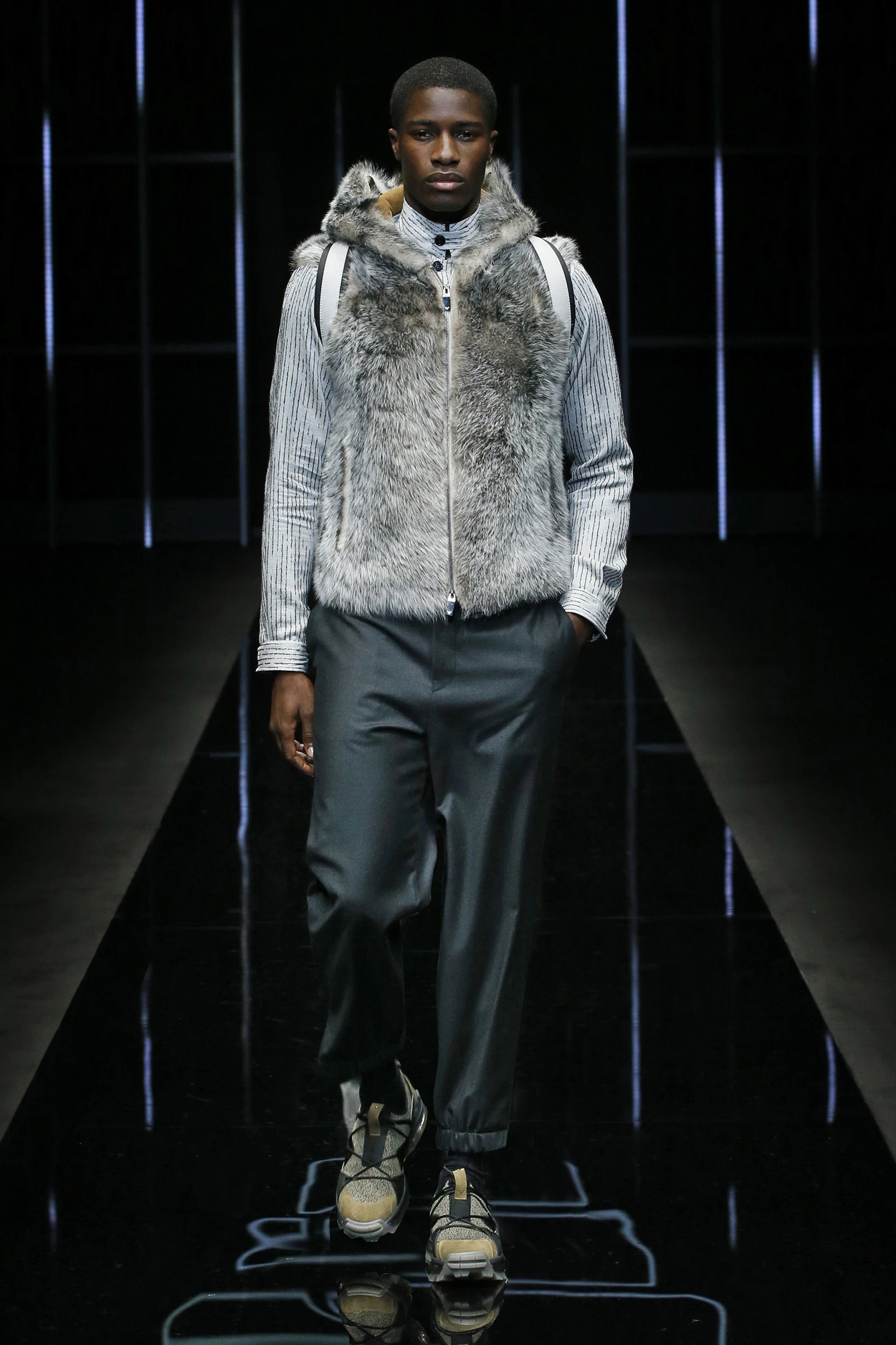 armani秀场男装秋冬2023,giorgioarmani男装胡歌