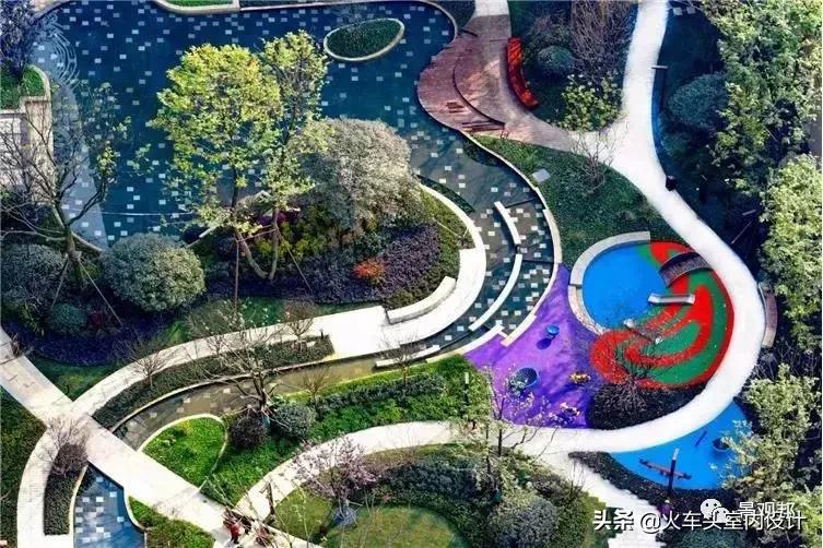 最美小区景观户外阳台效果图,有特色的小区和城市景观设计图片