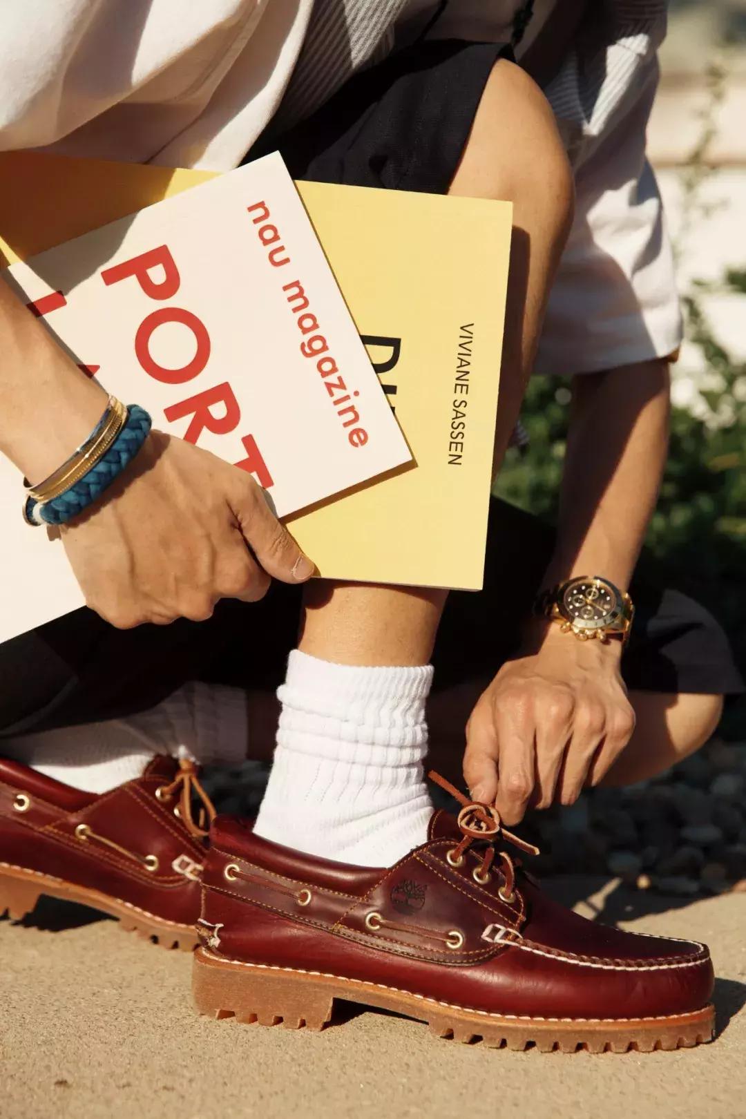 说实话,能穿好「船鞋」的人,真没几个