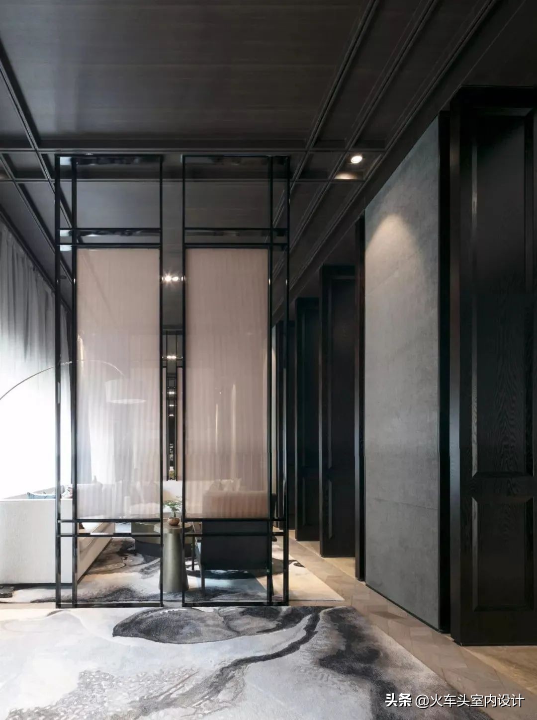 隔断设计高级感现代,极简隔断设计高级感