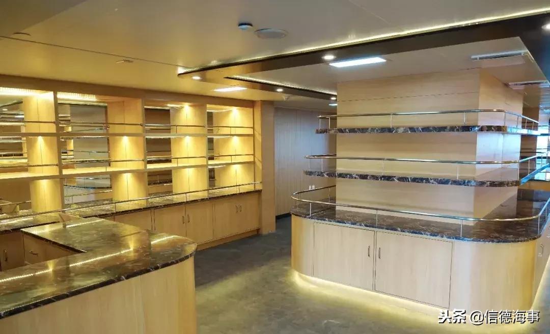 中韩客滚航线,探秘首艘国产大邮轮