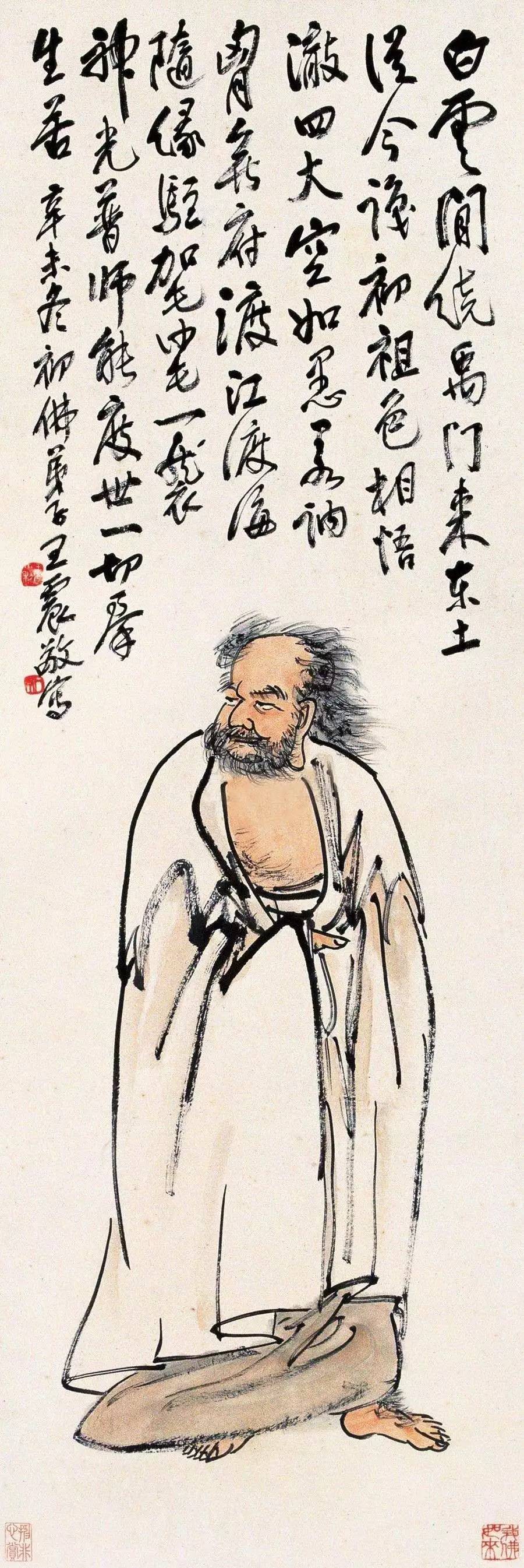 吴昌硕180幅书画作品欣赏,吴昌硕的十三位高徒