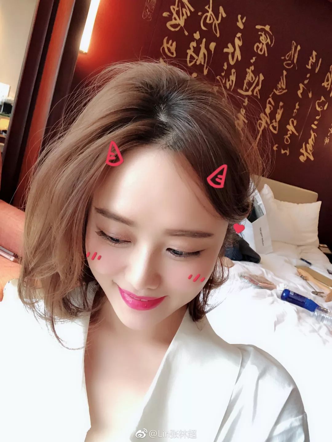 气垫烫普通理发店烫出的效果,火遍理发店